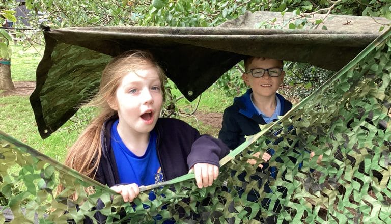 We love being outdoors!