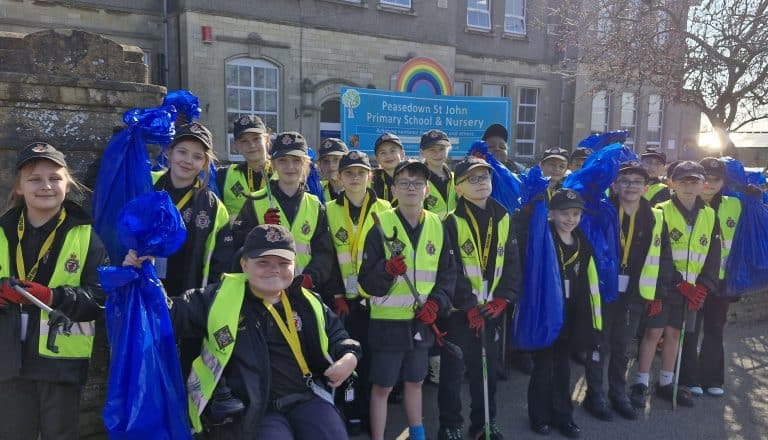 Mini Police Support our Community