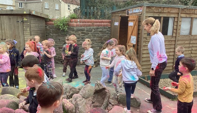 Reception Holi Festival Celebrations