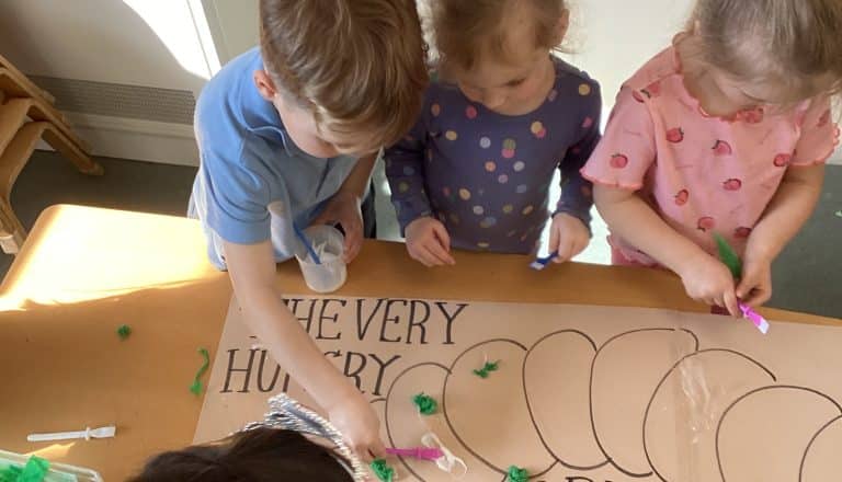 The very hungry Caterpillar