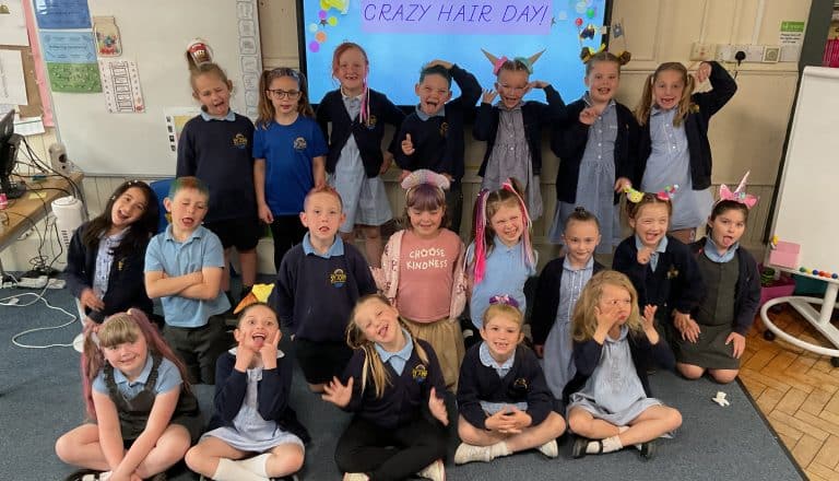 Year 2 Crazy Hair Day!